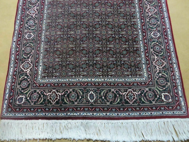 3' X 5' Vintage Fine Handmade Indian Amritsar Wool Silk Rug Nice by Jewel Rugs