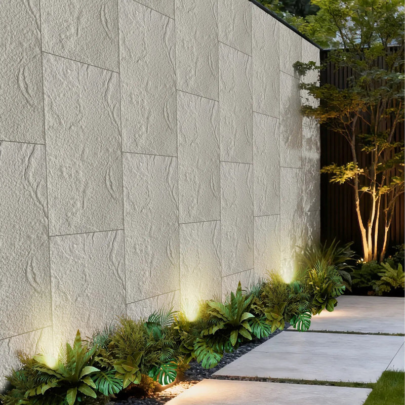 3D Faux Stone Wall Panels - 6 PCS PU Wainscoting by HouseOfZazla