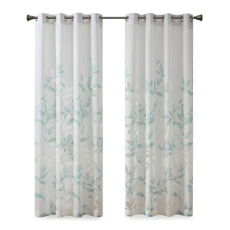 Burnout Printed Curtain Panel (Single Panel) by HouseOfZazla