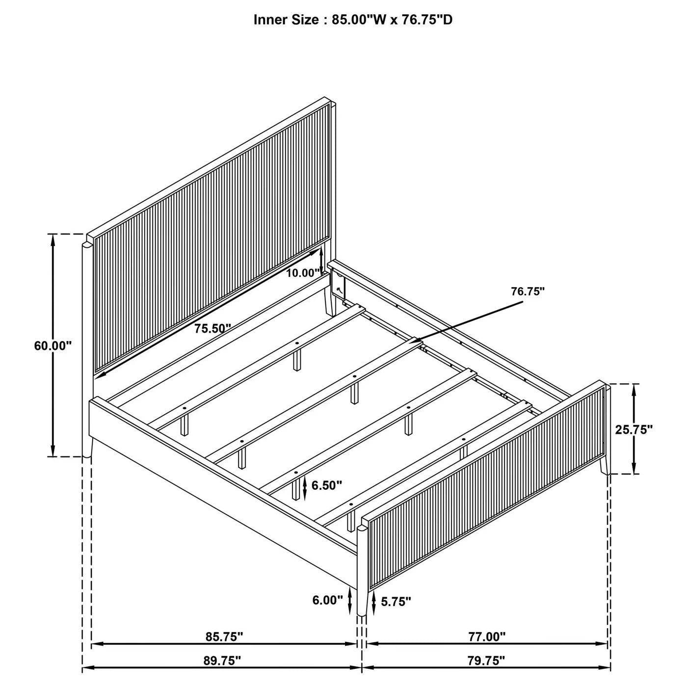 Mason - Panel Bed by HouseOfZazla