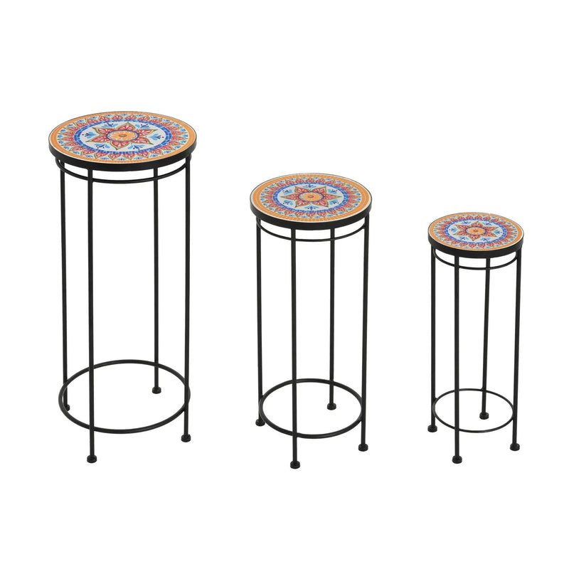 Wesley Plant Stand Black / Red by HouseOfZazla