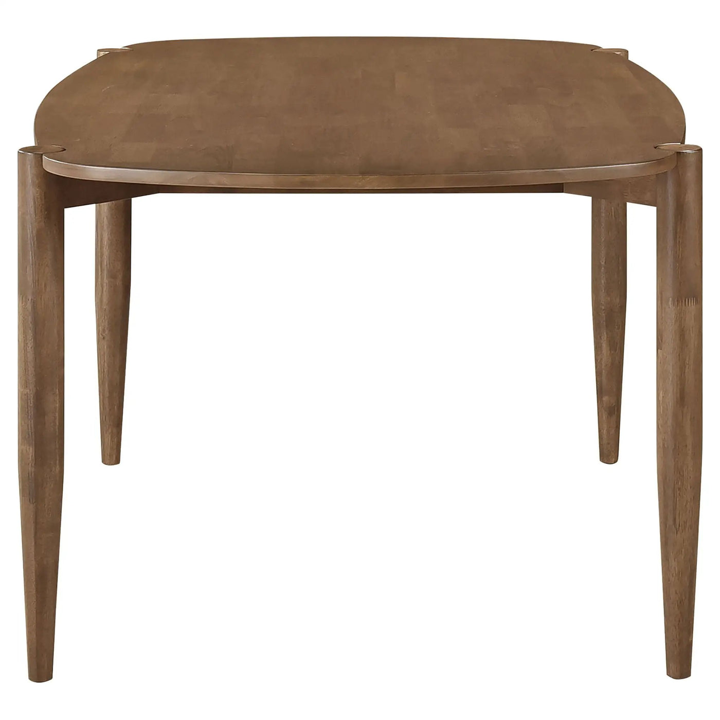 Whisten - Dining Set With Rounded Tabletop And Upholstered Chairs by HouseOfZazla
