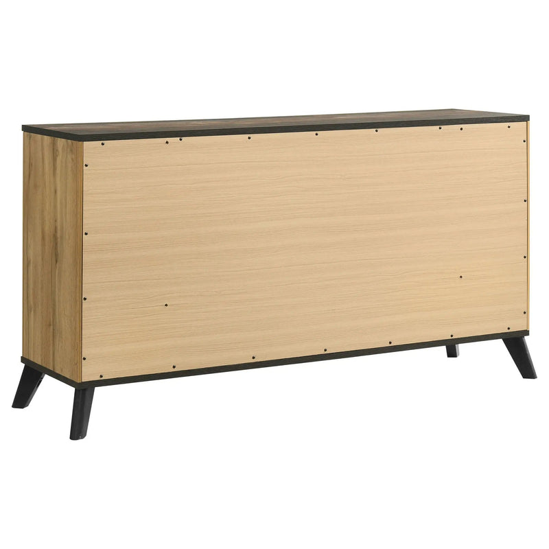 Kaywood 6-drawer Dresser Cabinet Natural Pine by Unique Piece Furniture