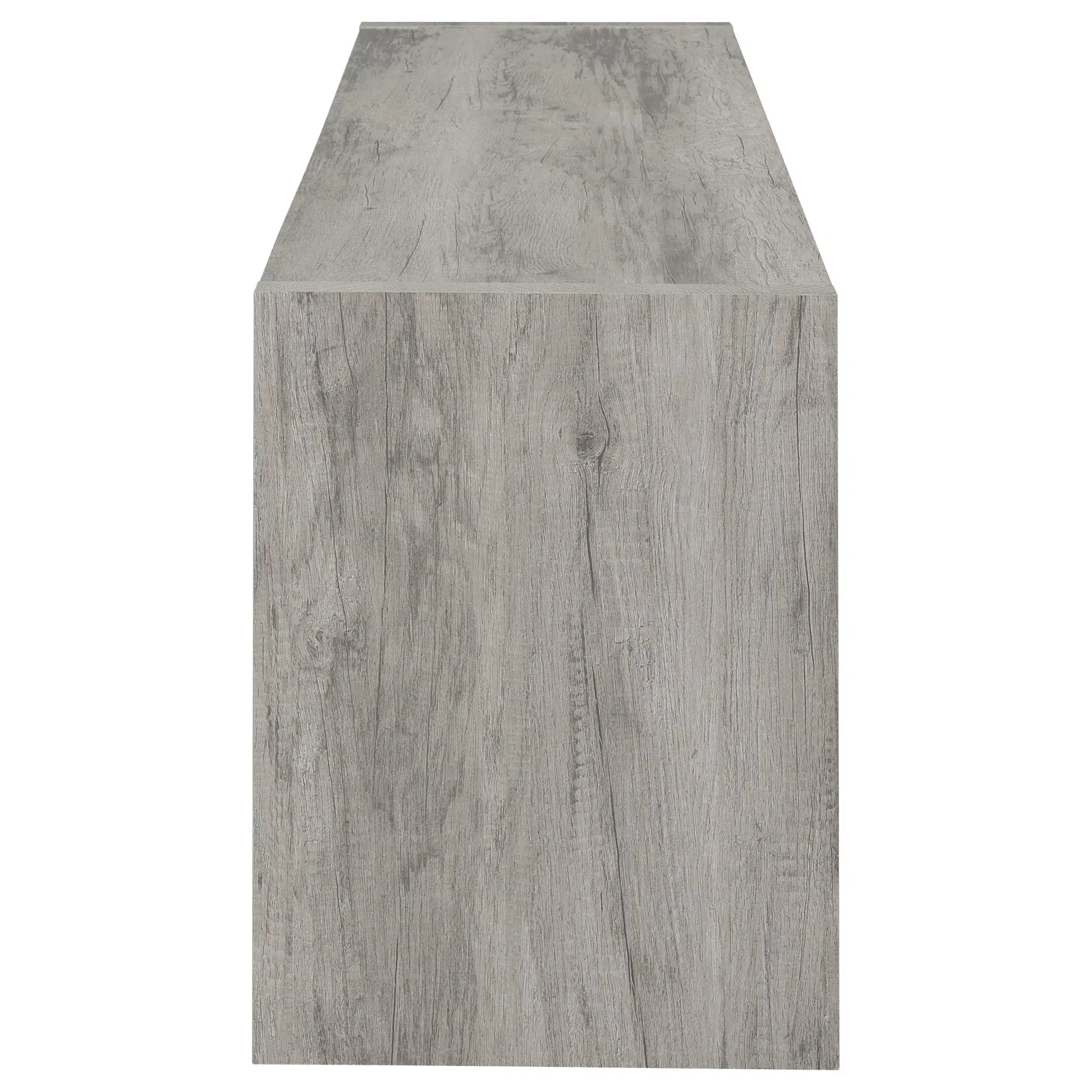 Conifer - TV Stand With Adjustable Shelves - Gray by HouseOfZazla