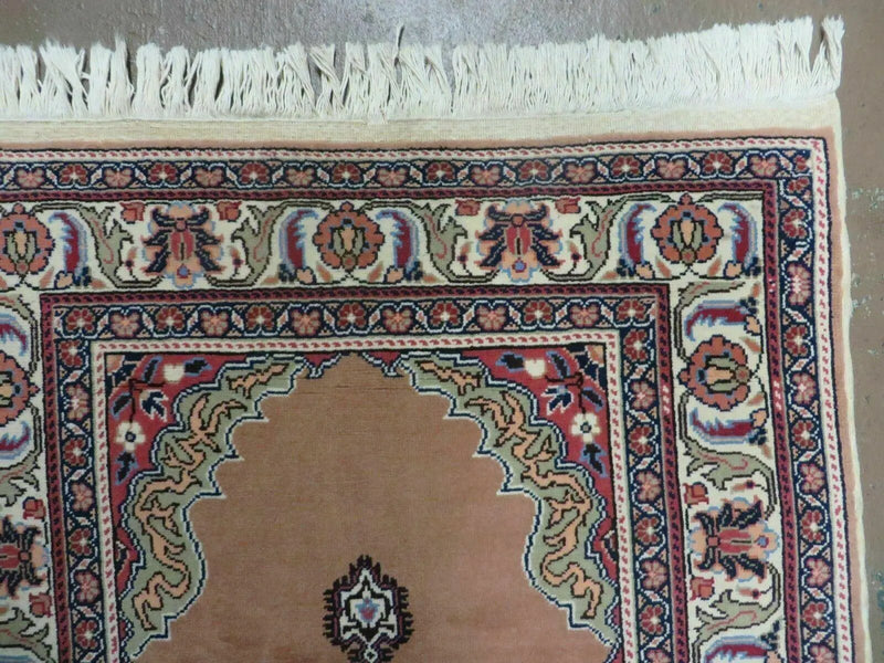 3' X 4' Vintage Handmade Turkish Kayseri Wool Cotton Rug Carpet Camel Hair Nice by Jewel Rugs