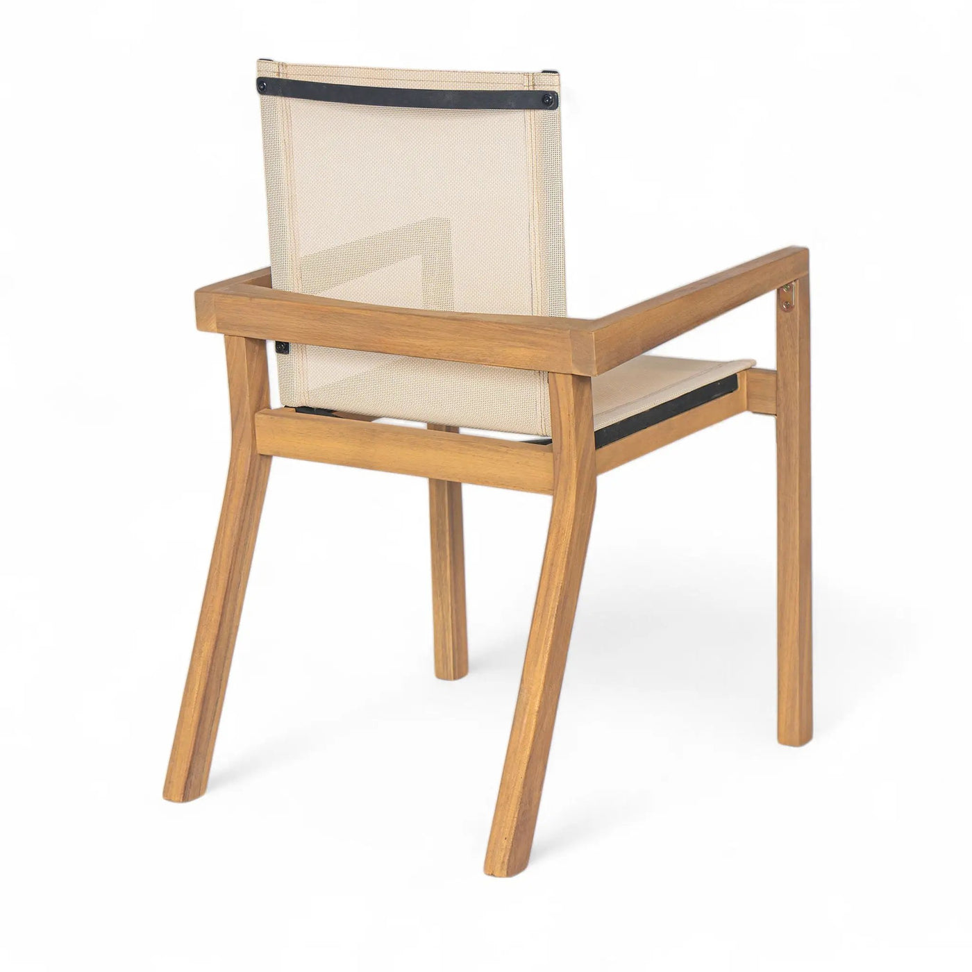 Belfast - Dining Chair With Acacia Wood Frame And Seating (Set of 2) by HouseOfZazla
