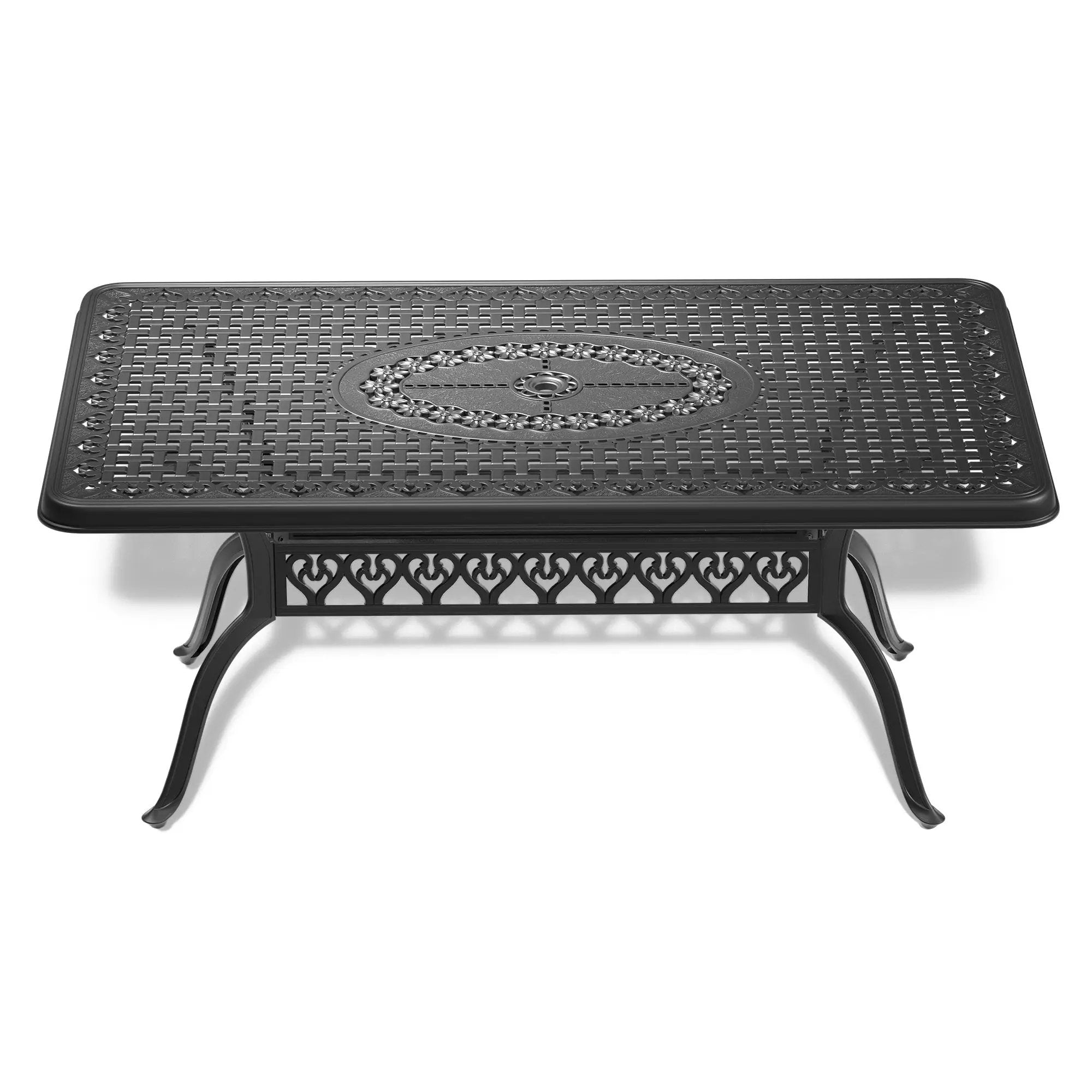7-Piece Cast Aluminum Patio Furniture Set by HouseOfZazla