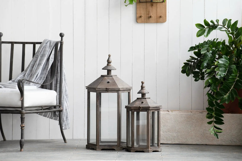 S/2 Graca Polygon Temple Garden Lanterns by HouseOfZazla
