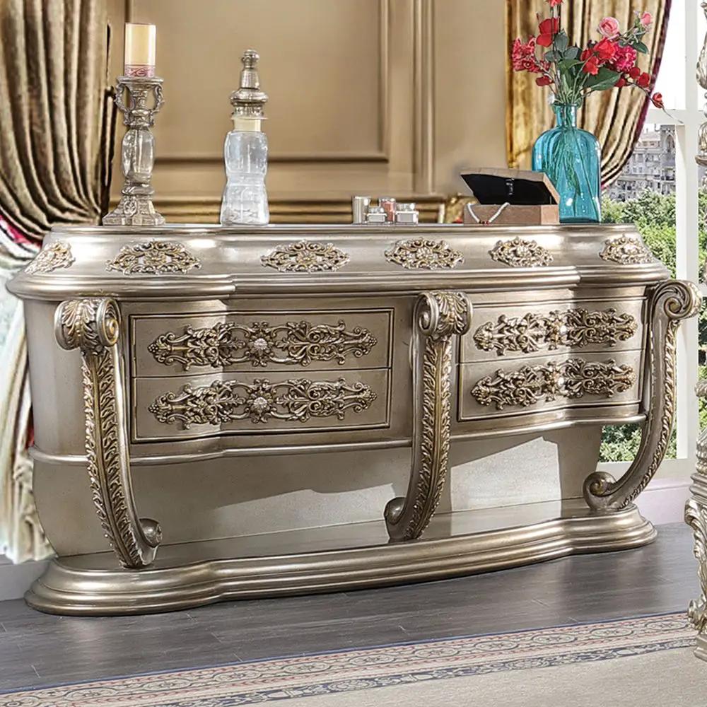 Danae - Dresser - Champagne & Gold by Unique Piece Furniture