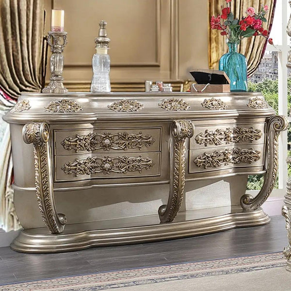 Danae - Commode - Champagne et Or