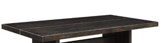 Jaramillo - Rustic Dining Table - Espresso / Gold by Unique Piece Furniture