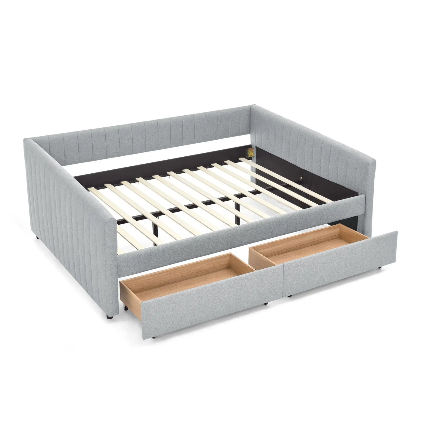 Upholstered Queen Daybed With 2 Drawers by HouseOfZazla