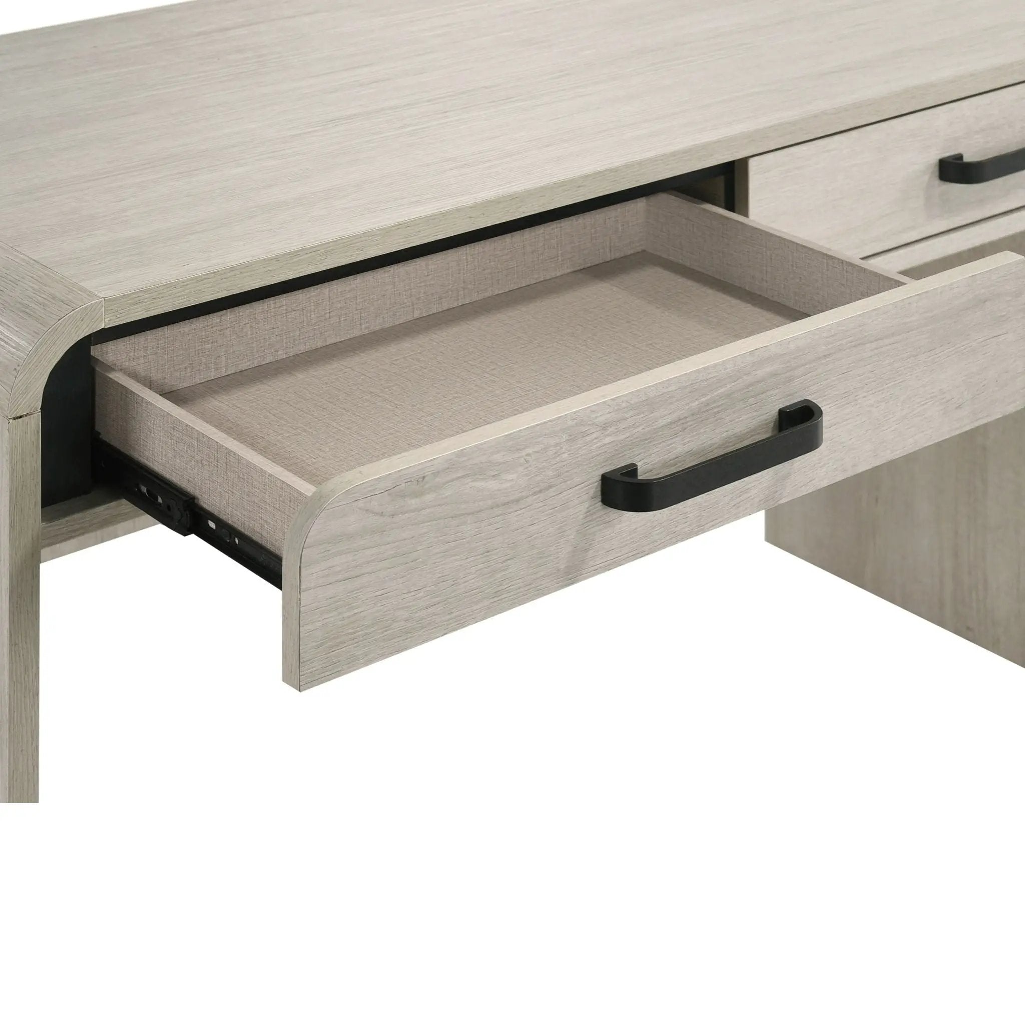 Writing Desk With Dual Drawers, Home Office Furniture - Antique White by Unique Piece Furniture