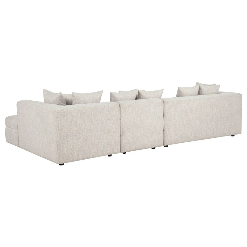 Amara 3-Piece Upholstered Sectional Sofa by Unique Piece Furniture