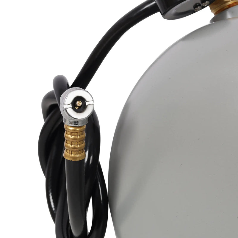Portable 5 Gallon Aluminum Air Tank with Pressure Gauge and Hose by HouseOfZazla