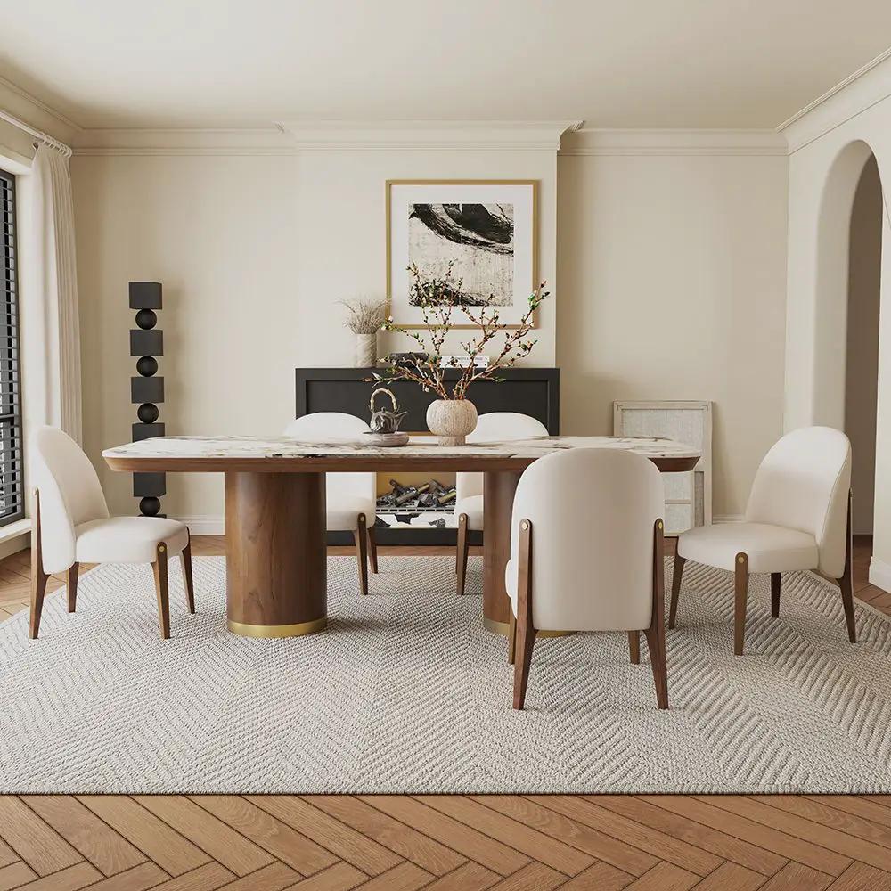 Willene - Dining Table With Ceramic Top by Unique Piece Furniture