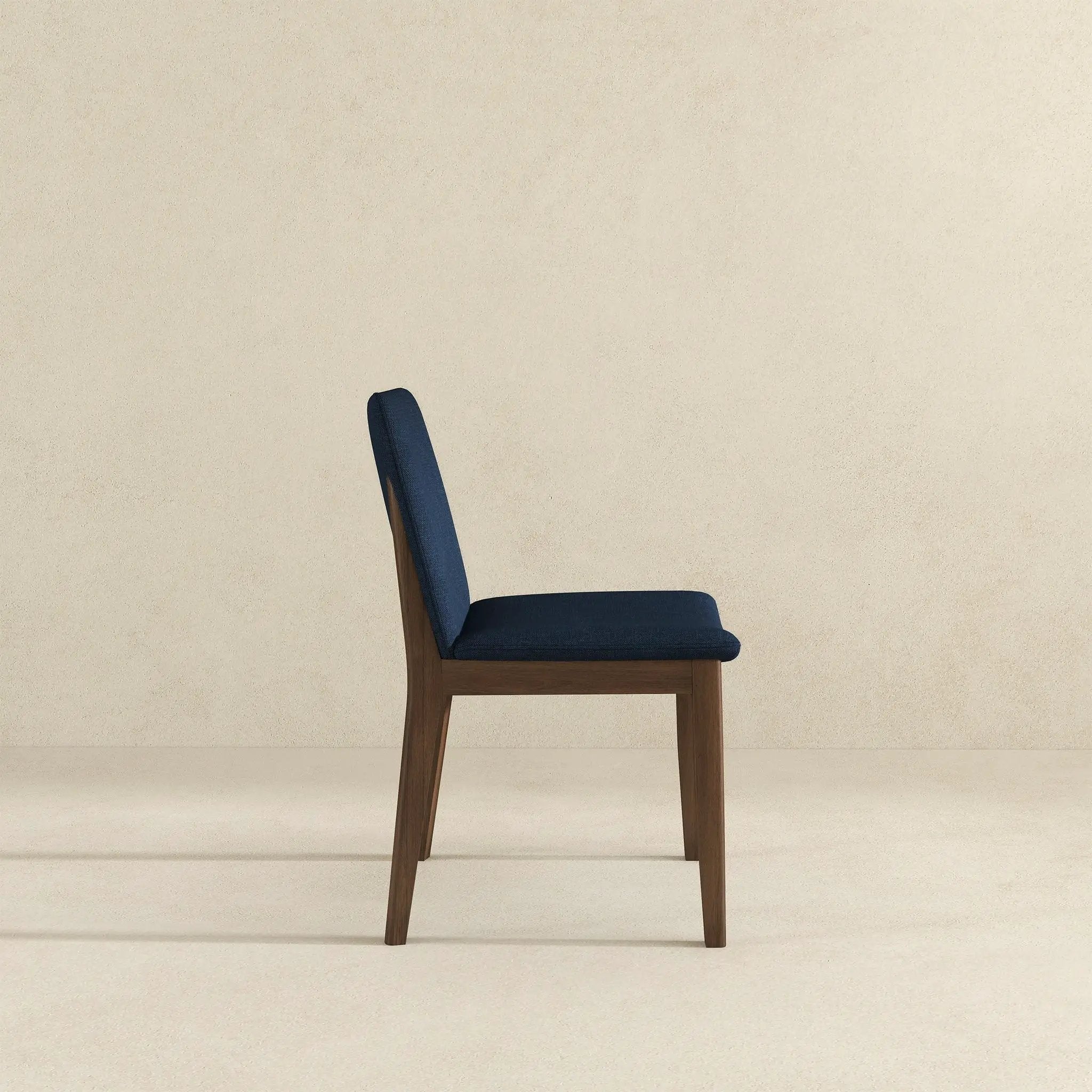 Laura - Mid-Century Modern Solid Wood Dining Chair (Set of 2) by HouseOfZazla