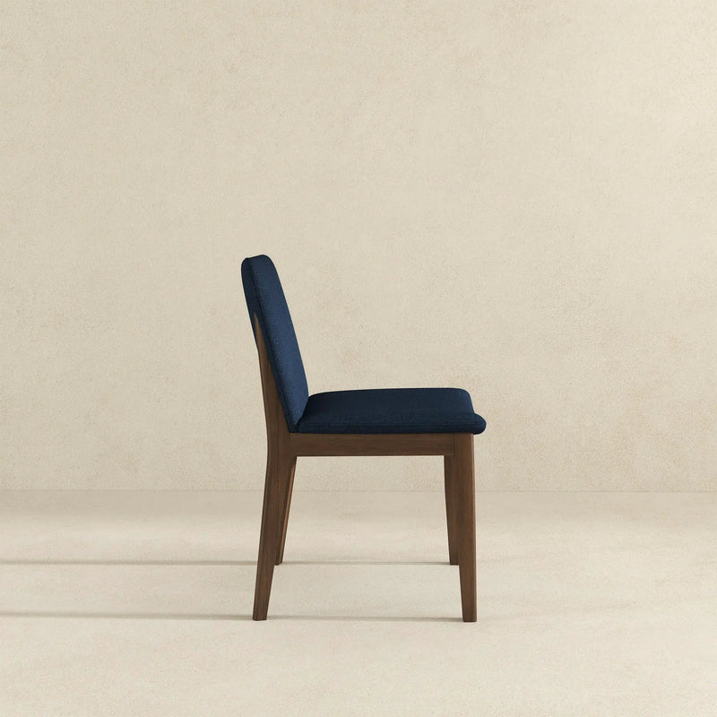 Laura - Mid-Century Modern Solid Wood Dining Chair (Set of 2) by HouseOfZazla