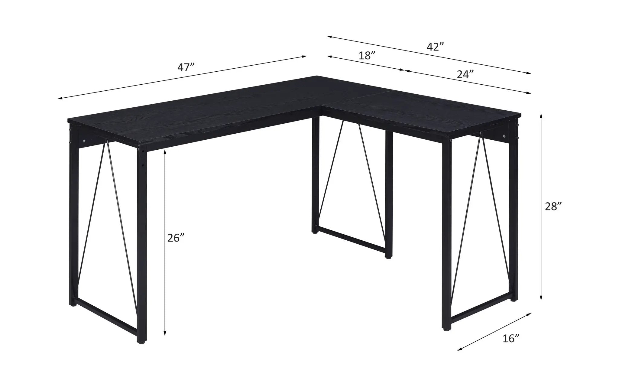 Zetri - Writing Desk by Unique Piece Furniture