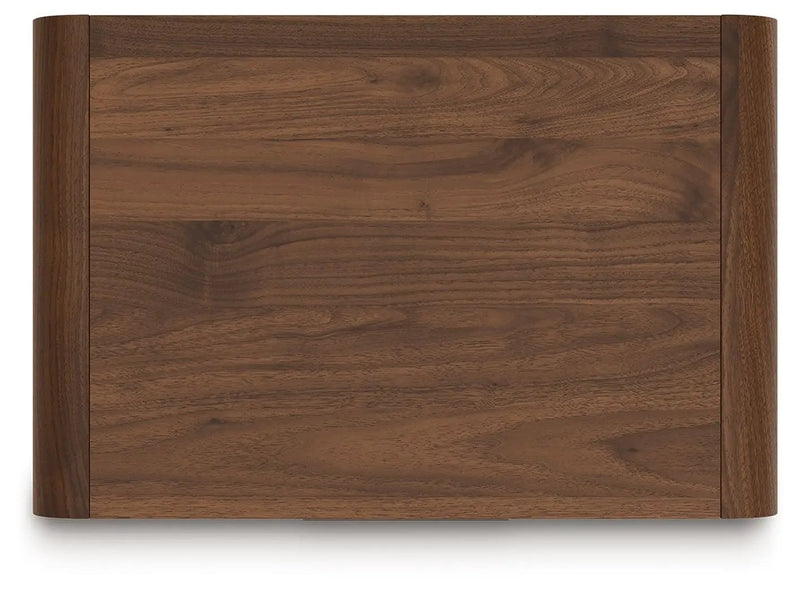Fortlorn - Two Drawer Night Stand - Walnut Brown by Unique Piece Furniture