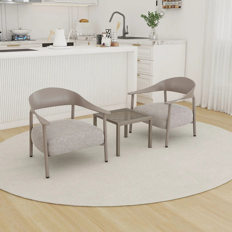 Furniture Set With Seat Cushions, Sturdy And Durable by HouseOfZazla