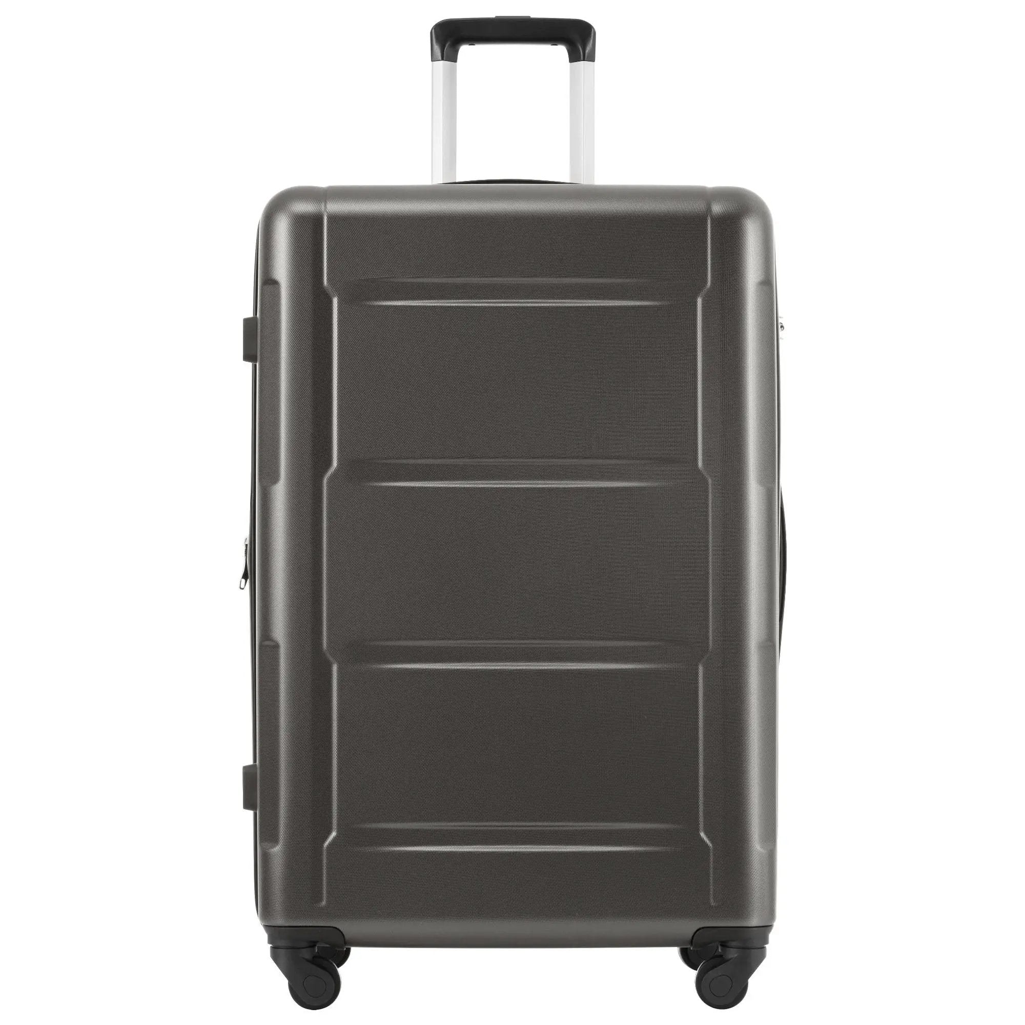 2 Piece Luggage Set With Bags Expanable Spinner Wheels ABS Lightweight Suitcase With Tsa Lock 20" / 24" by HouseOfZazla