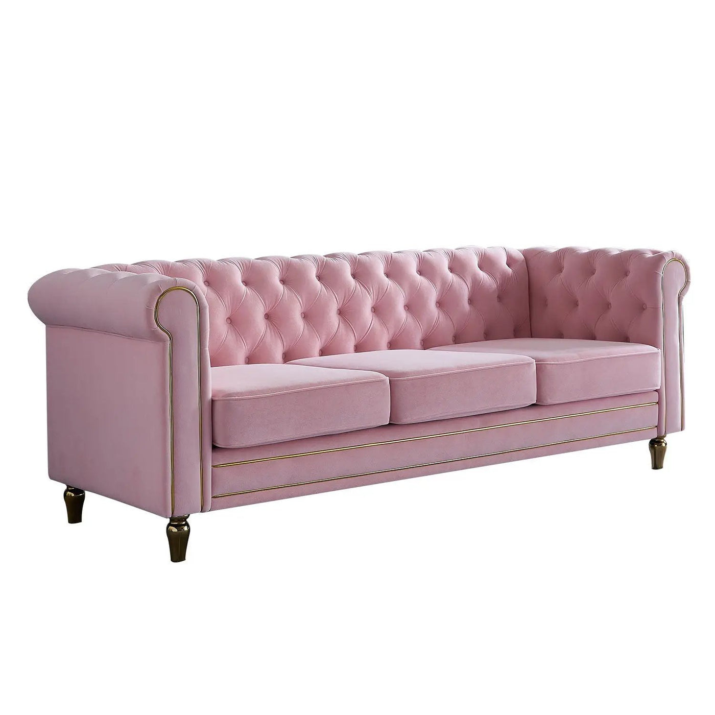 Chesterfield - Sofa 84.65" For Living Room by Unique Piece Furniture