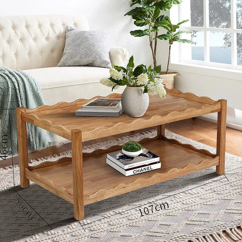 Modern 2 Tier Coffee Table for Living Room Furniture by HouseOfZazla