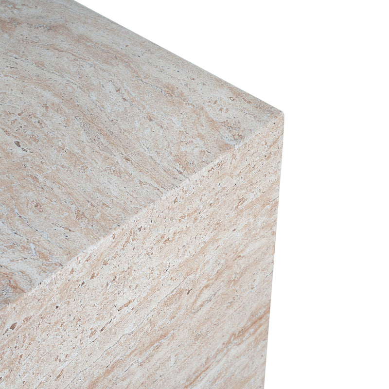 Outdoor Indoor Square Lightweight Side Table by HouseOfZazla