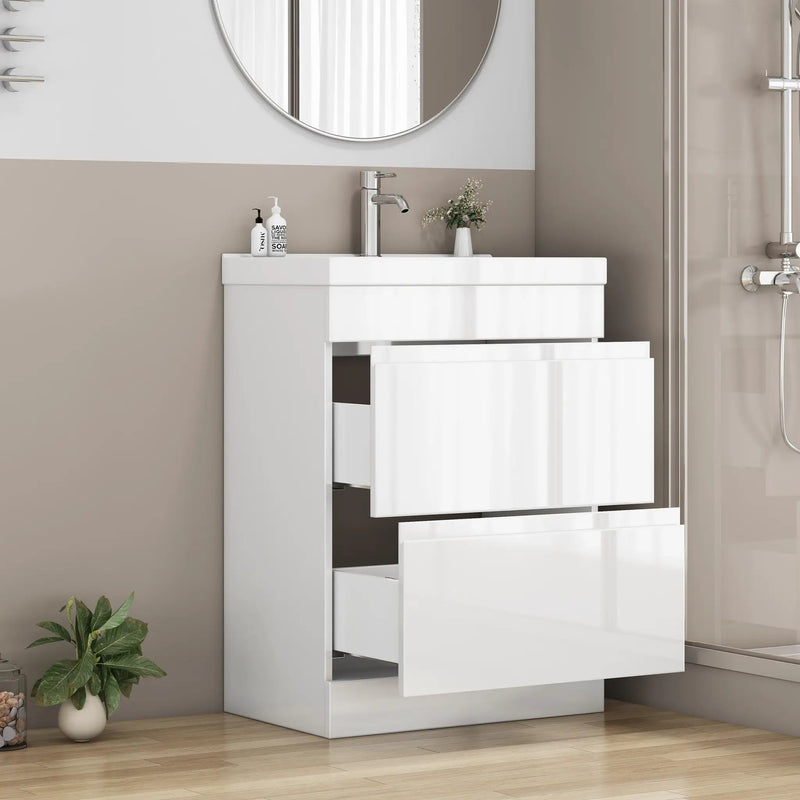 24-inch Bathroom Vanity With Sink Combo by HouseOfZazla