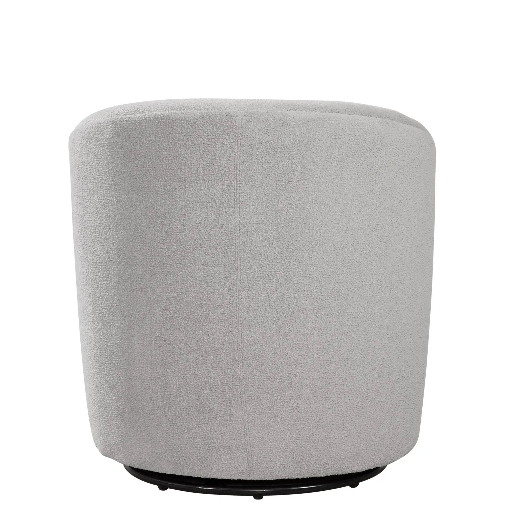 Oaklynn - Barrel Style Swivel Accent Chair by HouseOfZazla
