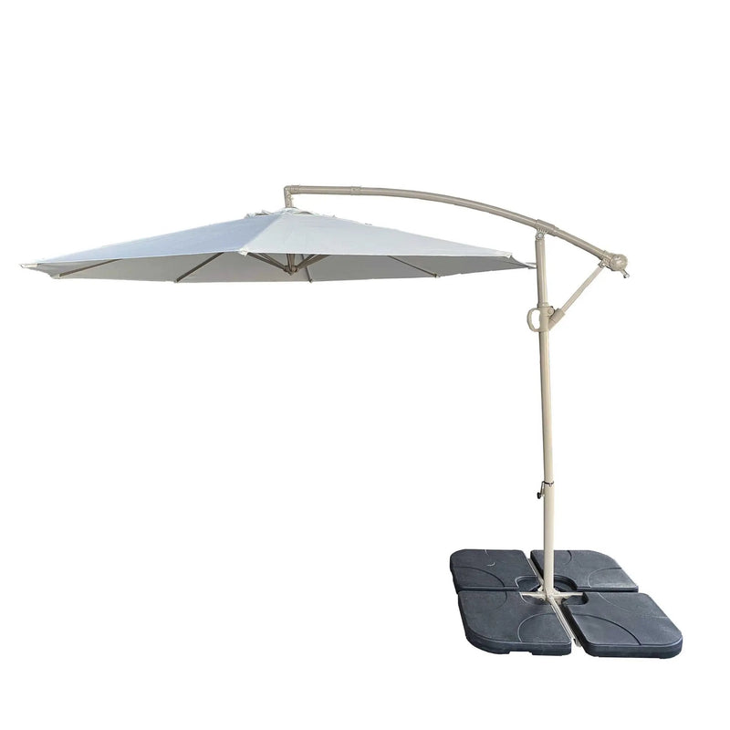 10ft Offset Patio Umbrella - Base Sold Separately by HouseOfZazla