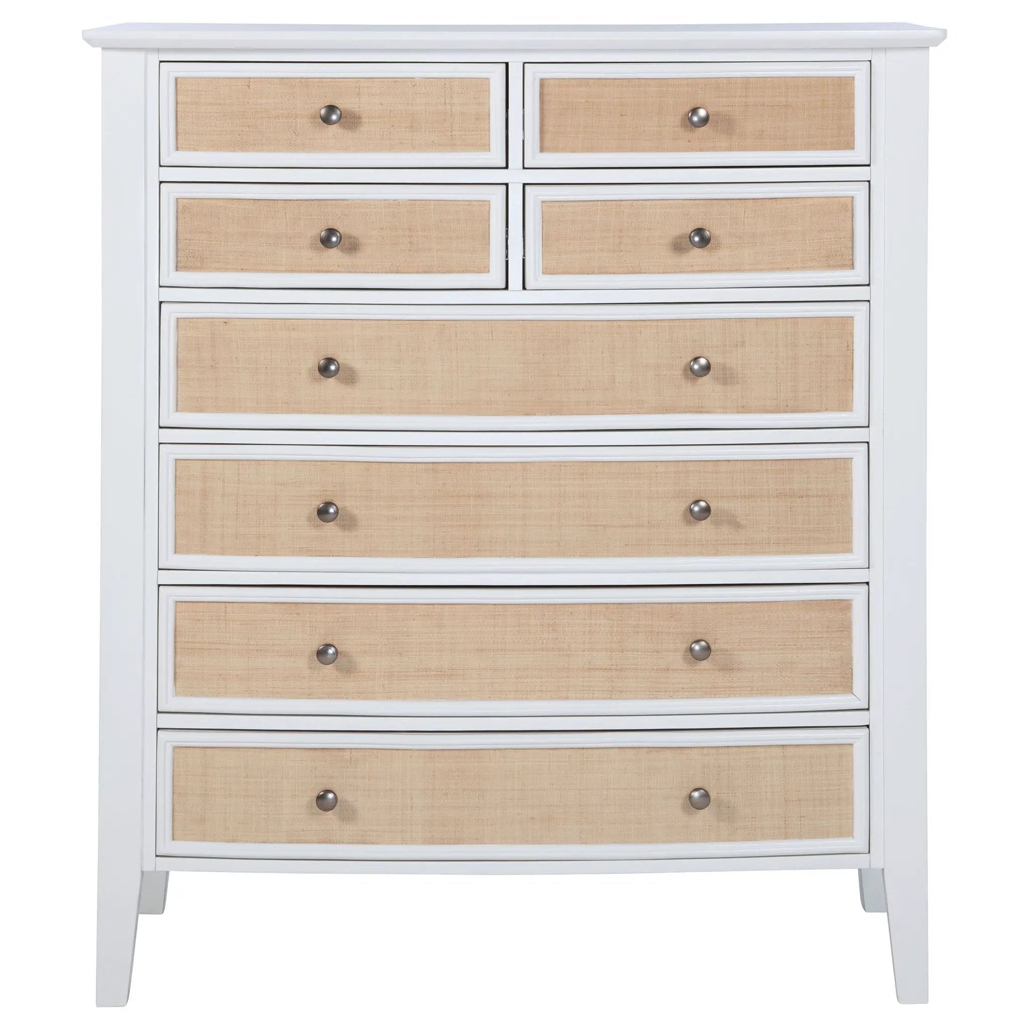 Bexhill 8-drawer Chest of Drawers White by Unique Piece Furniture