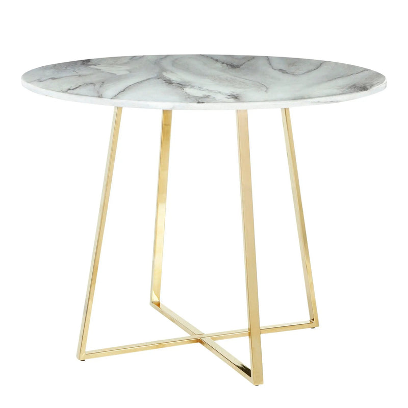 Cosmo - Contemporary / Glam Dining Table by HouseOfZazla