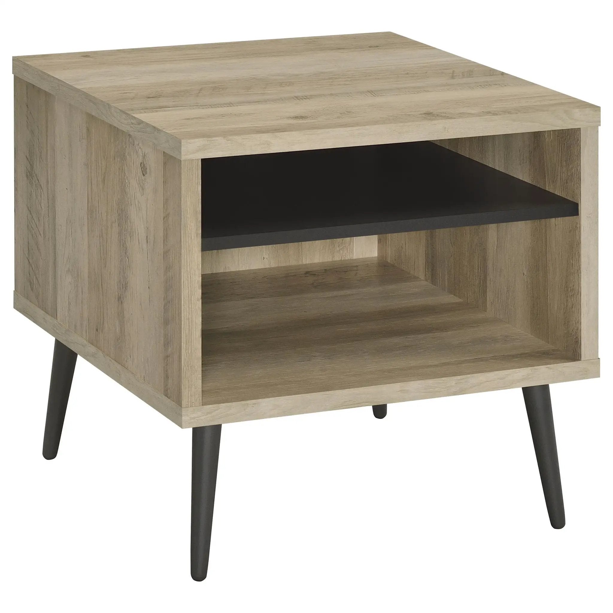 Welsh 2-piece Coffee and End Table Set Distressed Pine by Unique Piece Furniture
