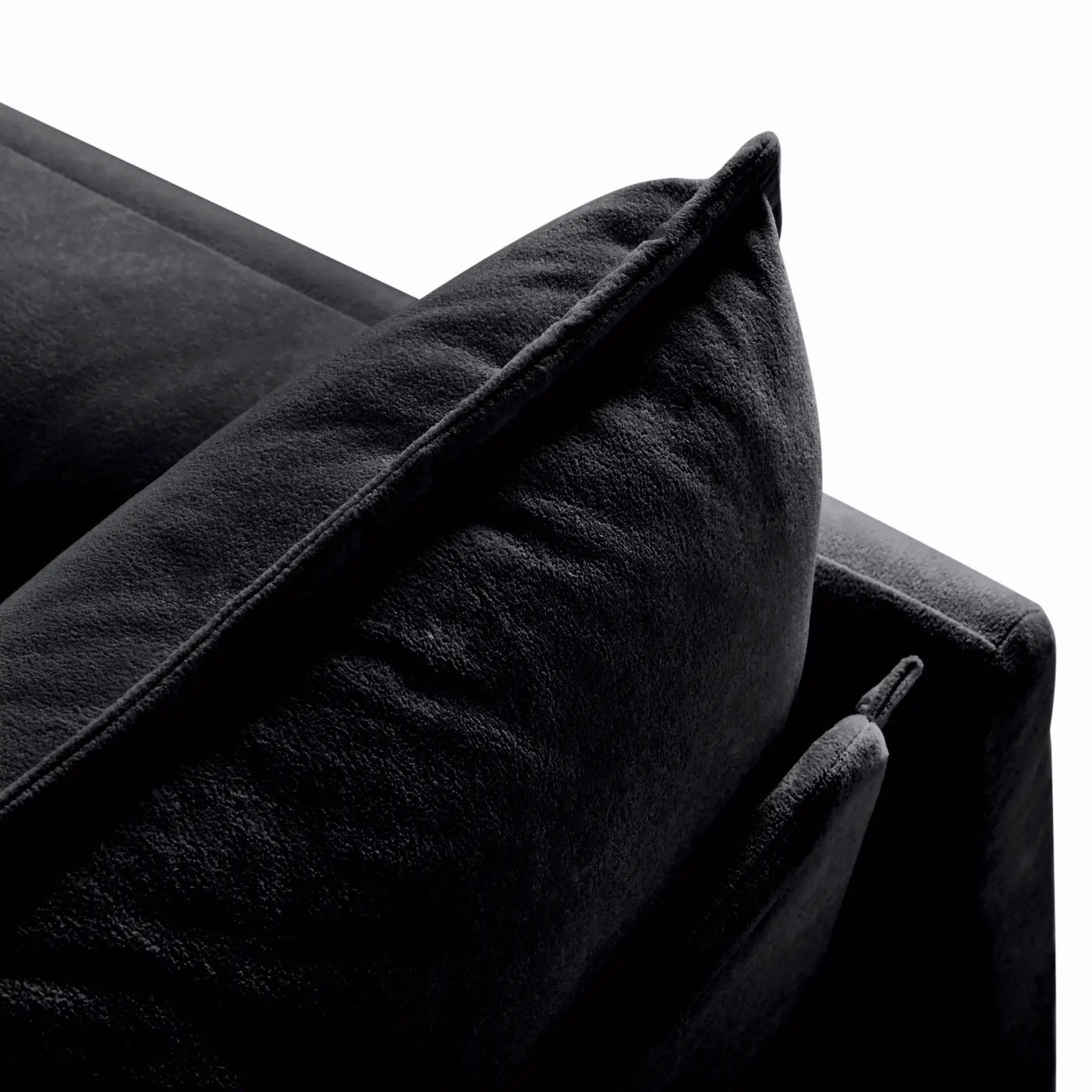 Oversized Chair With Movable Ottoman, Soft Upholstered Lounge Chair by HouseOfZazla