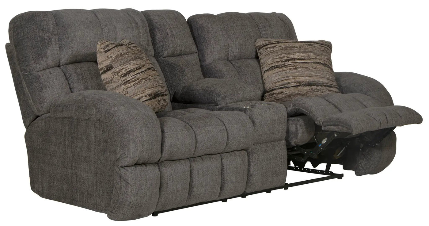 Ashland - Lay Flat Reclining Console Loveseat by Unique Piece Furniture