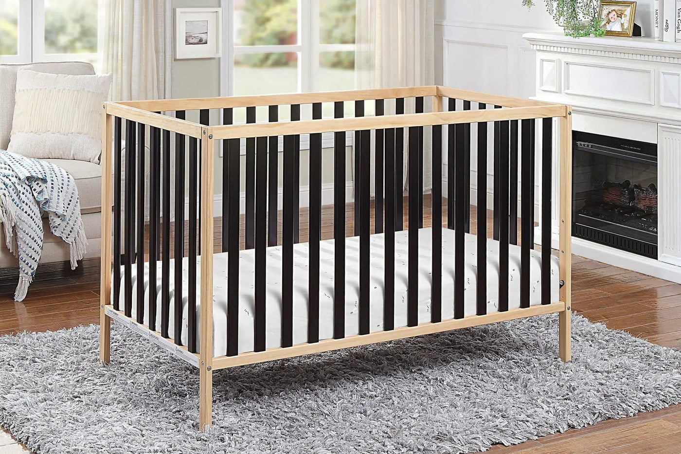 Deux - Remi 3-in-1 Convertible Island Crib by Unique Piece Furniture