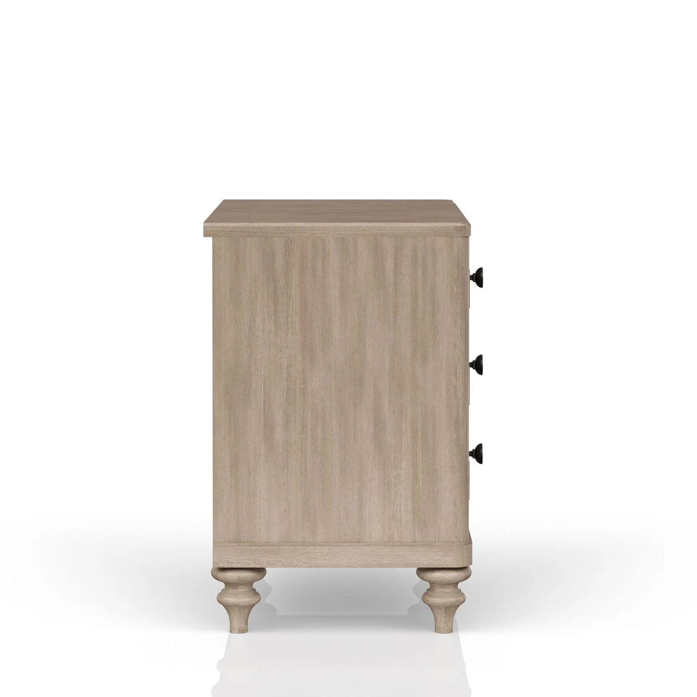 Panel Bedroom Set With 3 Drawer Nightstand, Casual Dresser, Cane Mirror, 3 Drawer Cane Front Chest And Bench by HouseOfZazla