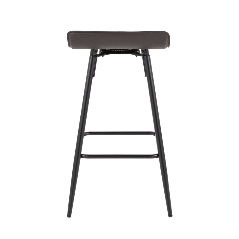 Ale - Contemporary Fixed Height Counter Stool (Set of 2) by HouseOfZazla