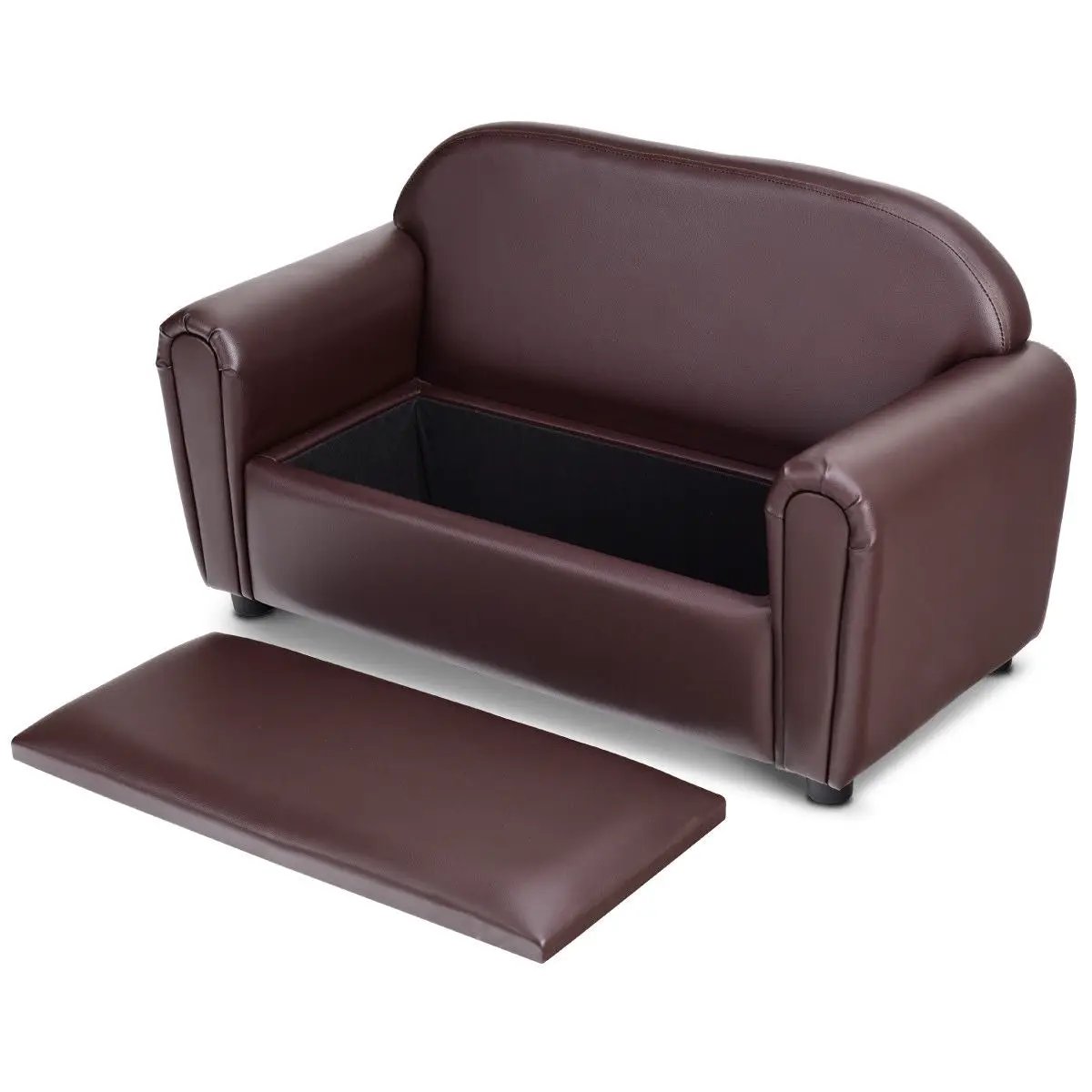Kids Sofa Armrest Chair with Storage Function by DirectDeals