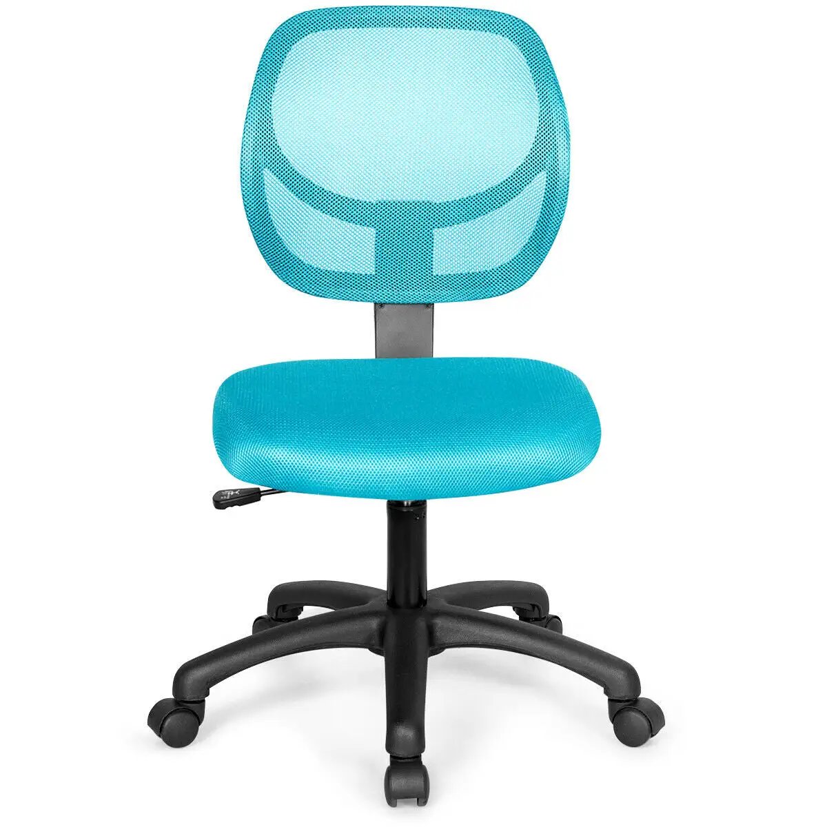 Low-back Computer Task Chair with Adjustable Height and Swivel Casters by DirectDeals