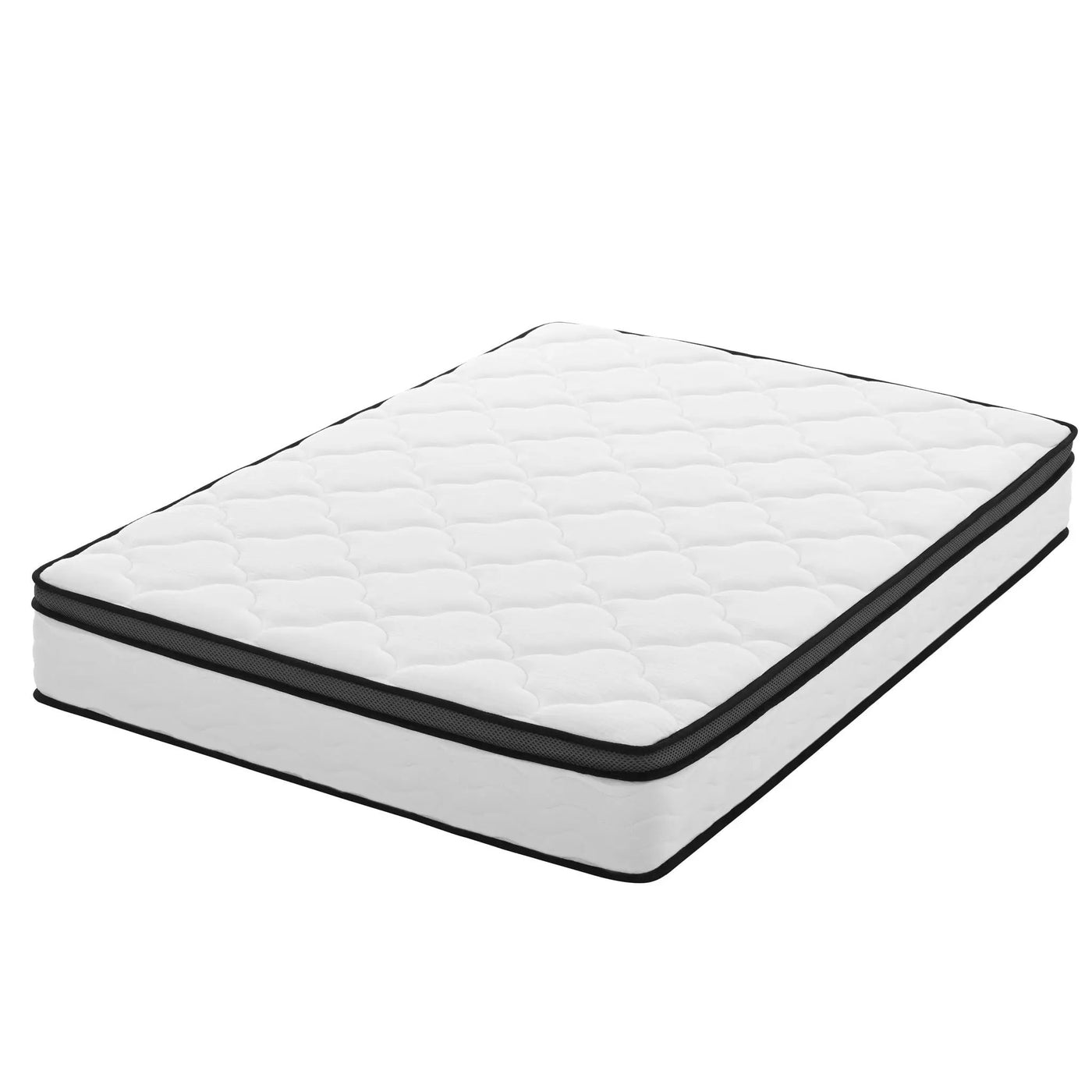 12" Hybrid Mattress With Pocket Coils And Memory Foam, Medium Firm by HouseOfZazla