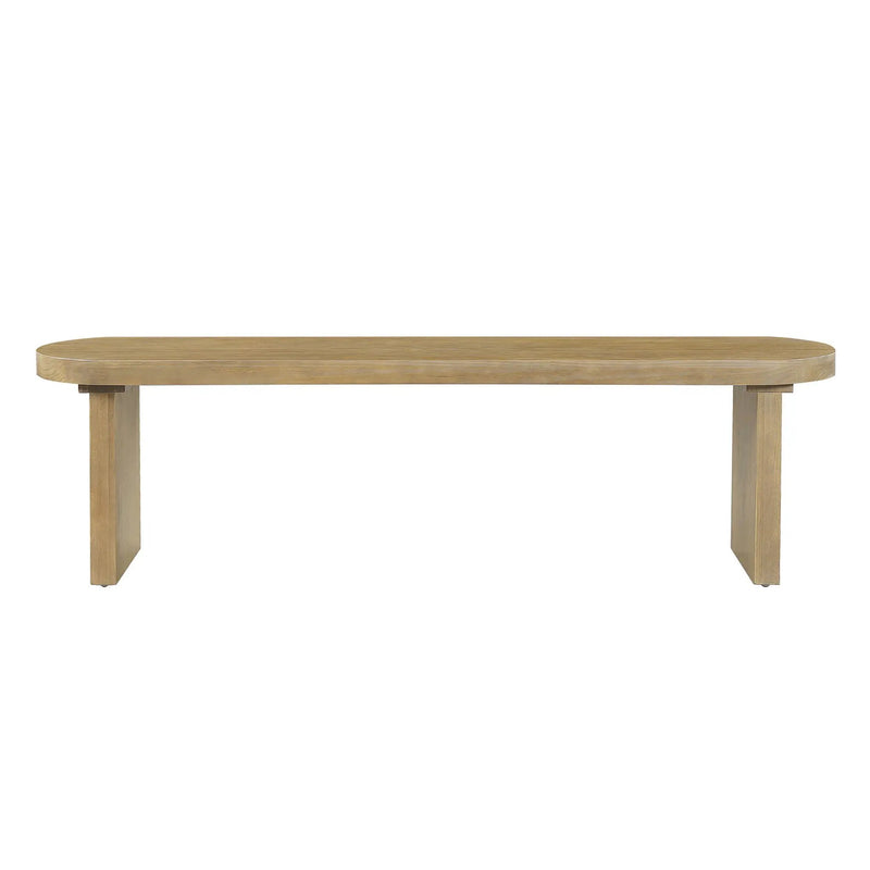 Indoor Dining Bench, 350 Lbs Weight Capacity, Fits 3 People - Pine by HouseOfZazla