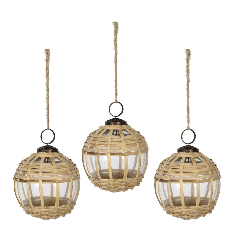 D3.3" X-Mas Hanging Ornament Set of 3 by HouseOfZazla