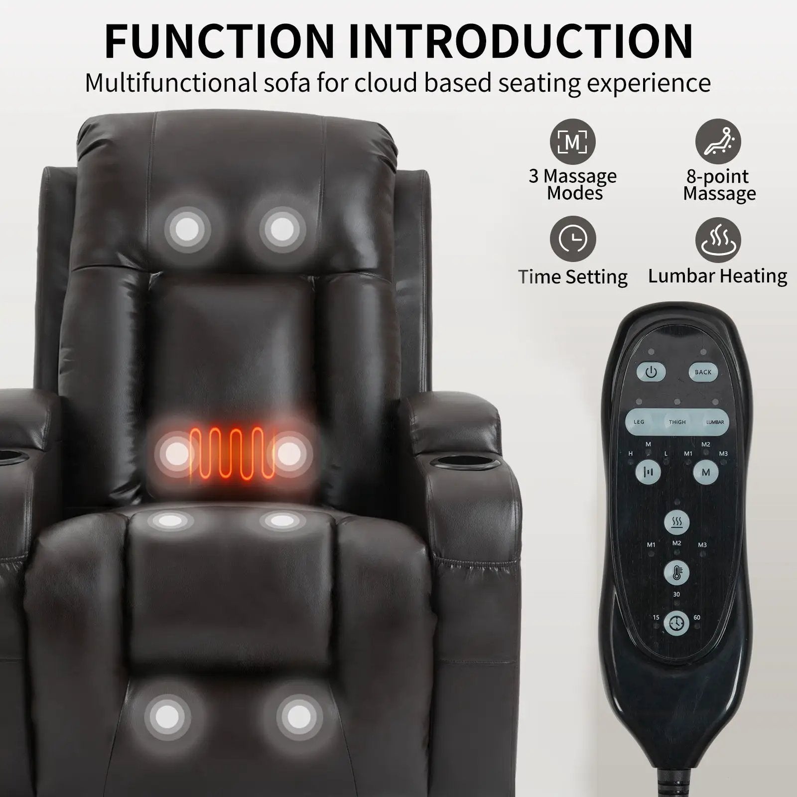 ComfortMax Infinite Position Power Lift Recliner Chair by HouseOfZazla