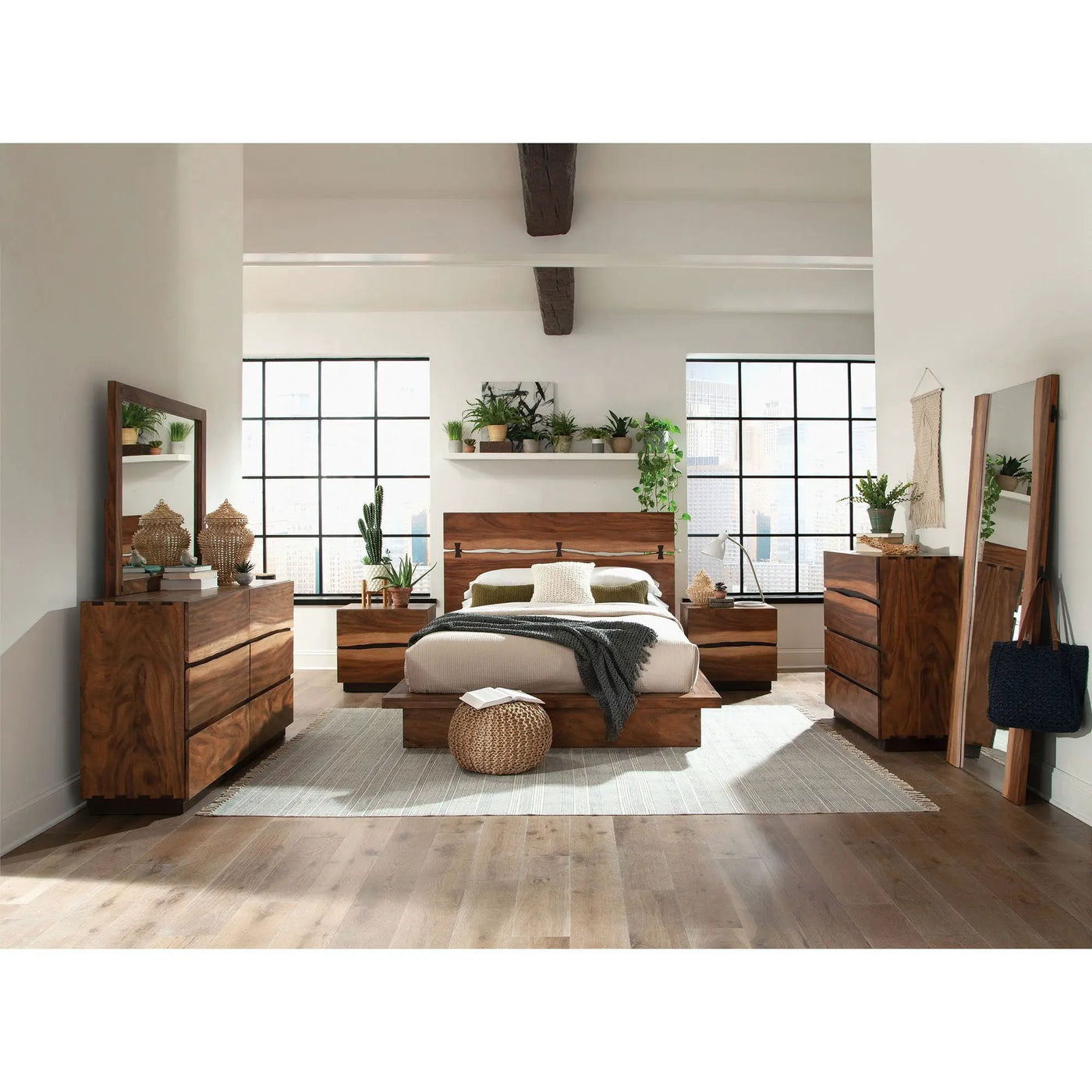 Mallory - Platform Bed With Exposed Joinery by HouseOfZazla