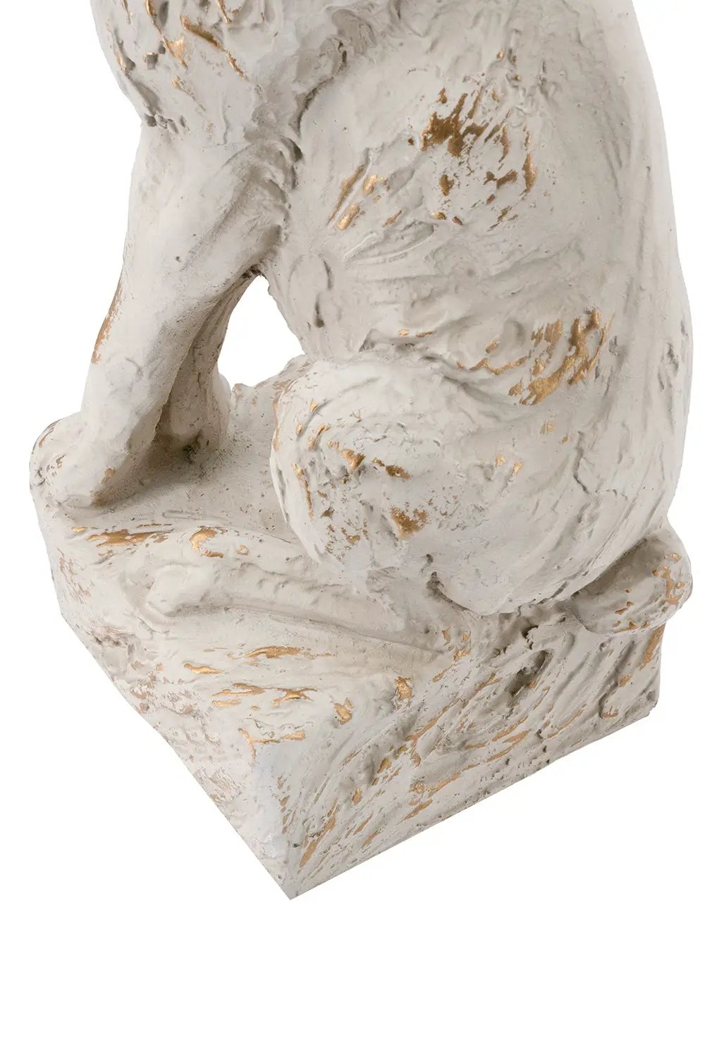 Large Magnesium Sitting Rabbit Figurine by HouseOfZazla