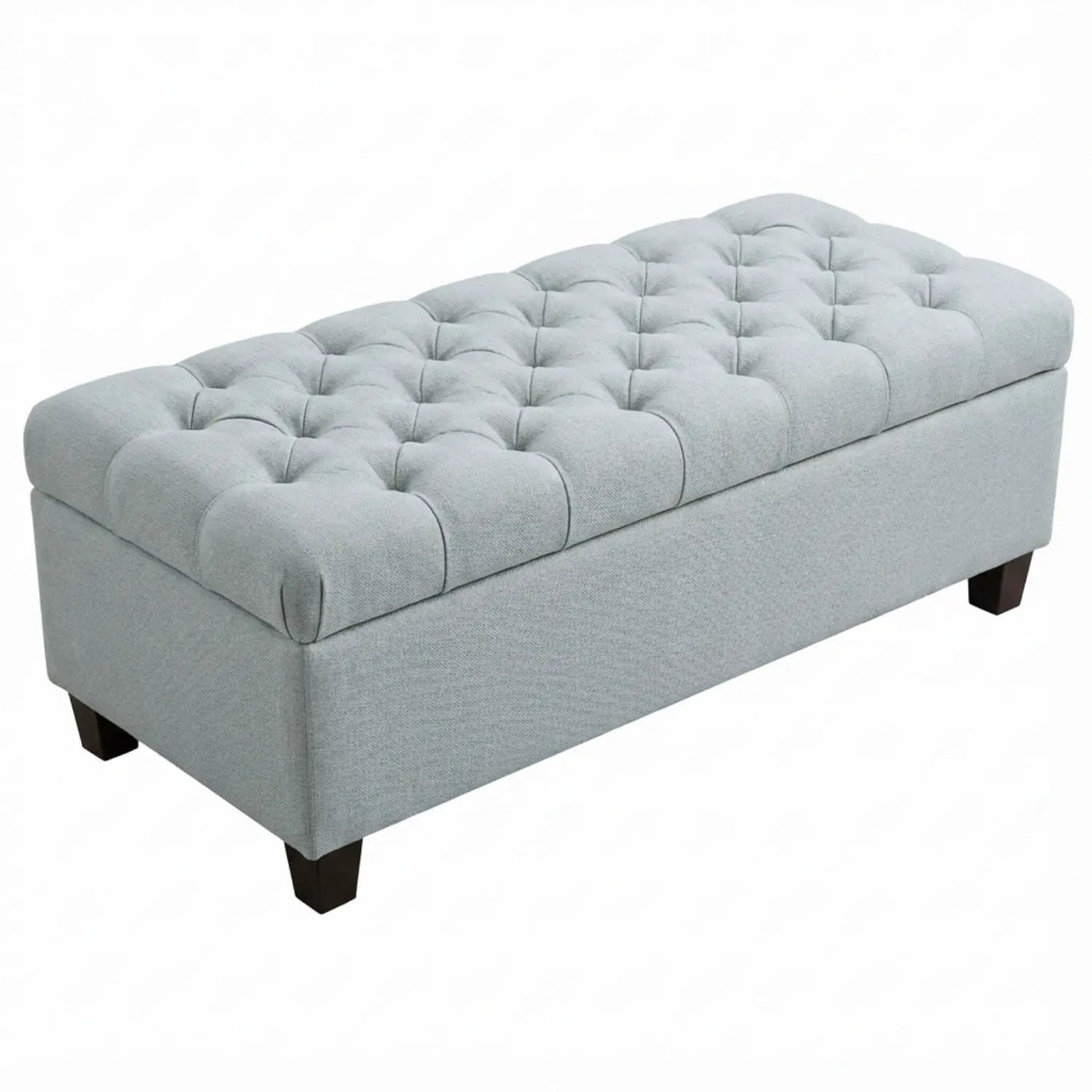 Storage Ottoman Bench With Safety Hinges by HouseOfZazla