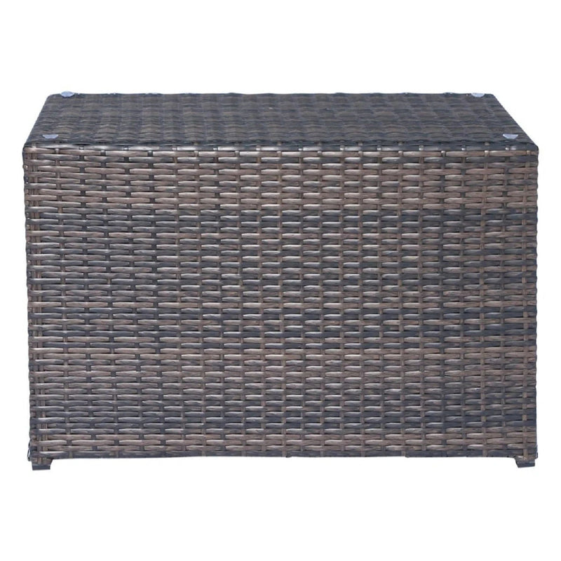 Modular 4 Person Outdoor Seating Group with Cushions - Espresso, photo 9 of 9